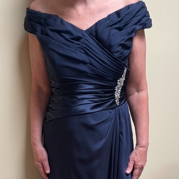Jade by Jasmine Navy Blue dress - Picture 5 of 5